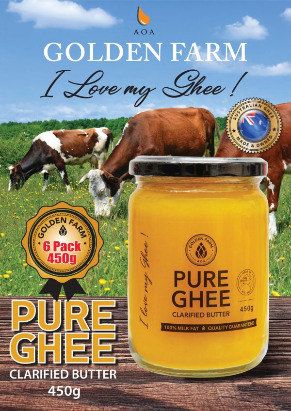 6x pack - Golden Farm 450g Ghee