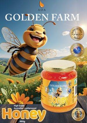 Golden Farm High Grade Australian Leatherwood Honey
